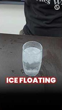 Why Does Ice Float on Water? 🧊 The Science of Density & Hydrogen Bonds Explained!