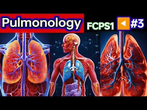 Pulmonology ( Respiratory system) FCPS1 lectures #3 ✅🛑 #FCPS #rafiullah #usmle #plab #respiration