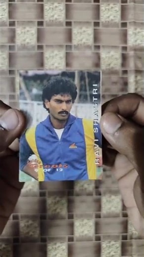 Vintage Ravi Shastri Cricket Card 🔥 Big Fun Golden Greats | 90s Indian Cricket Collectible