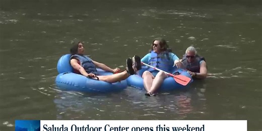 Tubing down the Saluda opens this weekend!