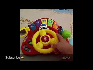 VTECH LEARN & DISCOVER TINY TOT DRIVER TODDLER TOY(REVIEW NEW TOY)JanettRamos