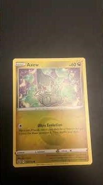 Axew #cartoon #pokemon #pokemoncards #viralvideo #cards #cardshow #fyp