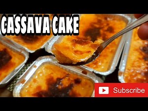 How to make CASSAVA CAKE easy recipe | Pwede gawin negosyo | Mond's Kitchen and More