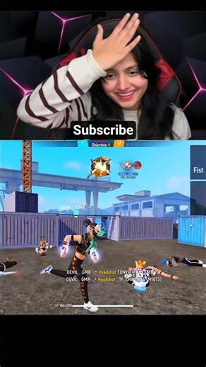 #devilgmrPro Settings Gameplay​Impossible Clutch! 1vs4 Moment 😱​Keyboard & Mouse Power in Free Fire