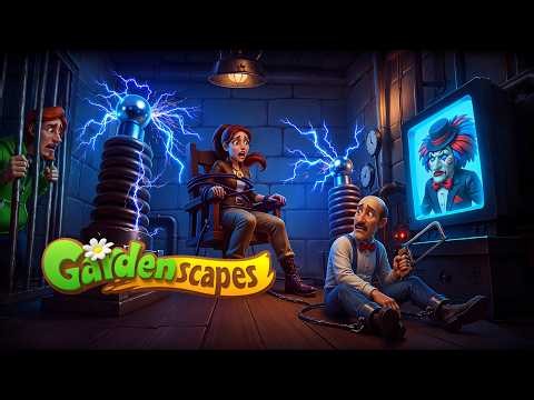 GARDENSCAPES NEW ACRES | Jigsaw Deadly Detour | FULL GAME | Gameplay Walkthrough