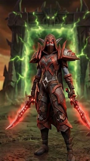 Last Thing You See 😈 #WorldOfWarcraft #WoW#Rogue #Cinematic #4K#AIremastered #PixelPrompt