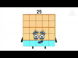 Numberblocks 25