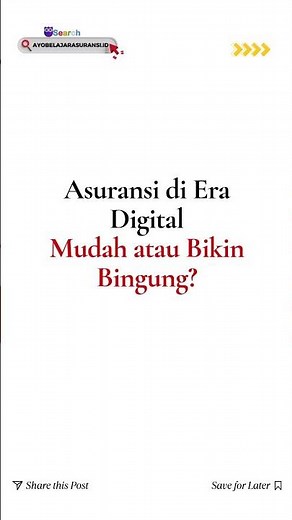 "Asuransi di Era Digital Mudah atau Bikin Bingung?"