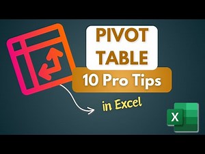 Excel Pivot Table Tutorial: Pro Tips & Hidden Hacks for Data Analysis