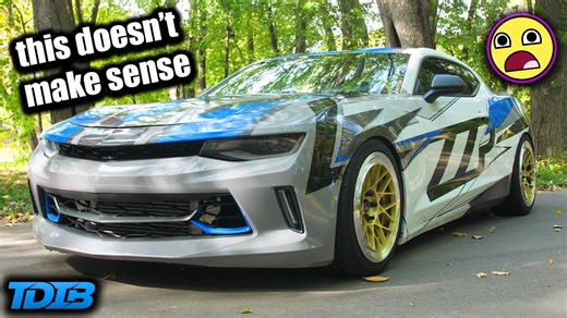 450HP Chevy Camaro 2.0L makes no sense with big turbo