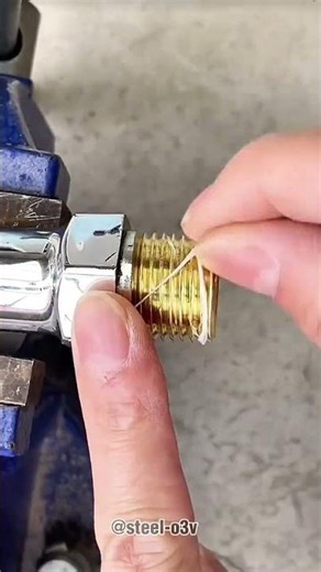 How to Properly Wrap Teflon Seal Tape on Pipe Threads