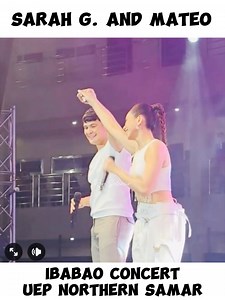7.6K views · 145 reactions | SARAH G. and MATEO CONCERT @ Academic Building University Of Eastern Philippines. | Rey Selencio | Facebook