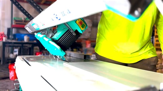 Cut big. Cut clean. Cut fast. IMER Combicut overhead rail saws deliver precision cuts up to 60"—built for stone, tile, and the jobs others can’t handle. ⁠ Contact your local dealer to get yours today. #togetherwebuild | IMER USA