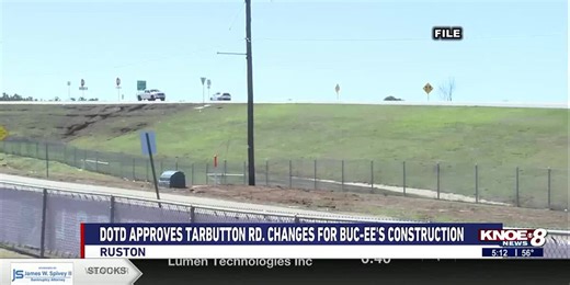 DOTD approves changes to Tarbutton Road in Ruston for Buc-ee’s construction