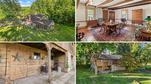 'One of the Oldest Homes Still Standing' in New Jersey's Warren County Lists for Just $400K