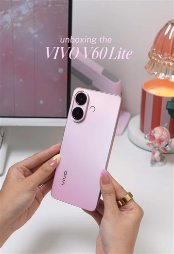Unboxing the Stylish VIVO V60 Lite Pink Phone 💖