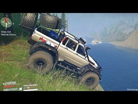 UAZ YAMAL 4X4 Offroad | Ruta de Montaña cruzando ríos