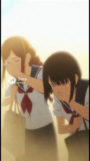 Anime 2girls coughing in the dust