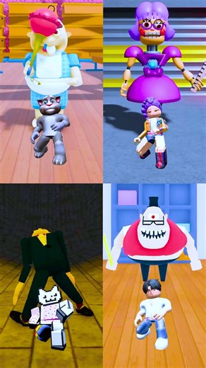 Roblox NyanCat x Talking Tom Escape from Boss Prison Run 🤣 #robloxtrend #talkingtom