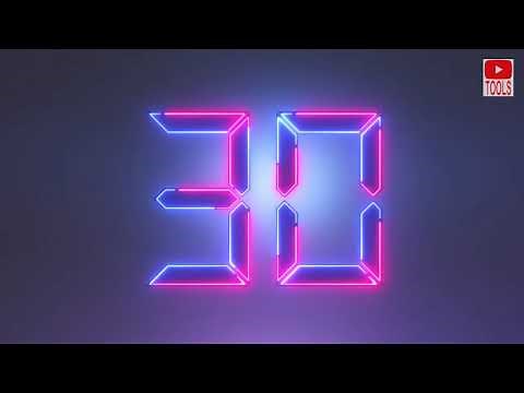 30 Seconds countdown timer with voice Free to USE