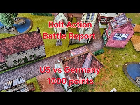 US vs Germany, Bolt Action Battle Report E05