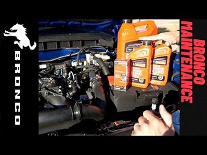 Ford Bronco Engine Bay and Maintenance Overview 2.7L Ecoboost
