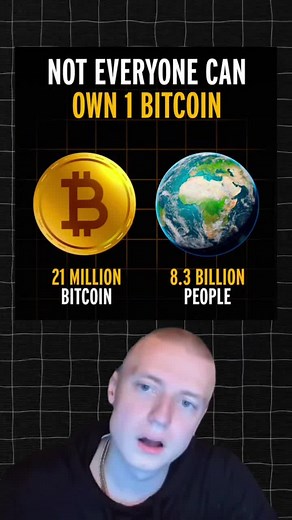 Why Not Everyone Can Own 1 Bitcoin