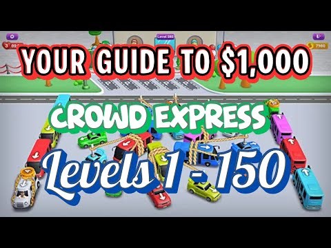 [$1,000] Crowd Express - Levels 1 through 150 GUIDE |FREECASH | EARNLAB | MISTPLAY | SWAGBUCKS