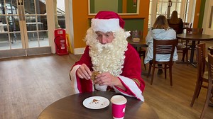 11 reactions | T-1 week until Santa comes to town  Be the first to say hi and get your order in for your Christmas list, by booking your slot online through the link below. He’s a busy, fantastic, man – who just needs a little snack break from time to time, ok! - so get in quick. Isaac’s Courtyard Café cookies? Santa approved ✅ ️  https://harewood.org/whats-on/event/the-adventures-of-peppermint-a-father-christmas-experience/ | Harewood House | Facebook
