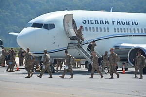 Pa. National Guard’s 28th Military Police Company members welcomed home