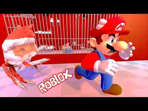 MARIO ESCAPE GUGU GAGA PRISON RUN in Roblox