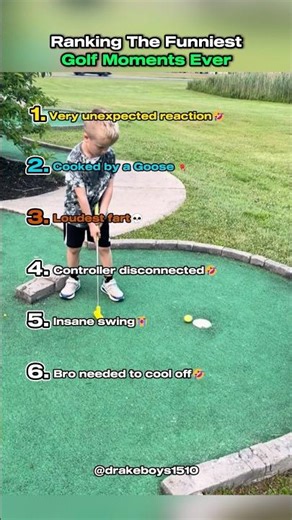 Ranking the funniest golf moments ever
