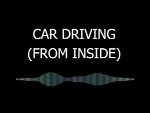 Car drive form inside sound effect | sfx /bgm | for videos/films #copyrightfree #creativecommons