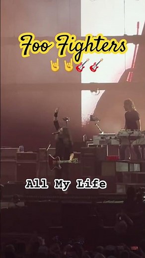 Foo Fighters “All My Life” live Chicago Aug 2026
