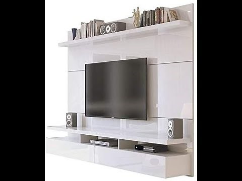 DIY TV MOUNTING GUIDE: Manhattan Comfort entertainment center. From Amazon/Wayfair