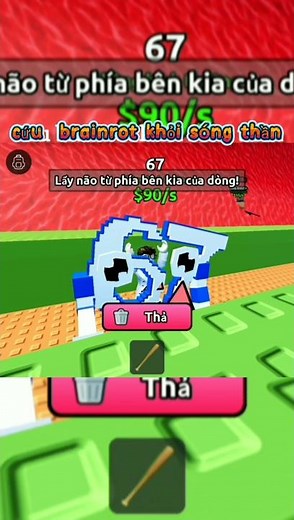 tui đã cứu brainrot 67 khỏi sóng thần 😳|P1 #roblox #brainrot #songthan