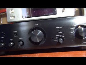 Denon PMA 710AE Amplifier unpacking