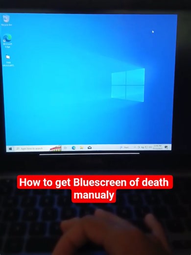 How to Manually Trigger Windows Blue Screen of Death