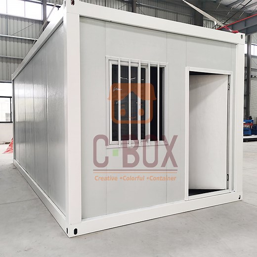 [Hot Item] Cbox 2023 New Folding Container 15 Mins Quick Installation Cheap Prefab Construction Site Container Office Steel Container House