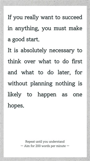 The 6-Second Sprint Reading | A Good Start Leads to Success - #4