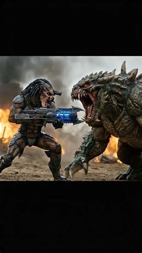 Predator Vs Avatars Dragon fight don't Miss the End