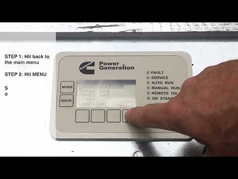 How to Find Your Generator Hours | Cummins Standby Generator