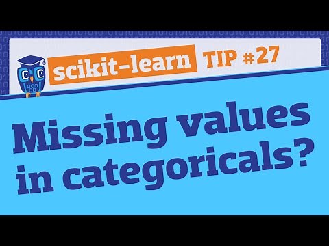 Two ways to impute missing values for a categorical feature