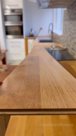 We often get asked if you can sand engineered floors. Short answer: Yes. HOWEVER: If the solid timber veneer layer on top is not thick enough you will sand right through to the plywood/fiberboard - not a good look! Make sure you have at least 3-4mm of solid timber on top as the average sanding process will take off roughly 1-2mm. An ideal way to check this would be to inspect the side profile of the board. You could remove a doorway bar or a heating vent to do this. Or if you have a spare plank 