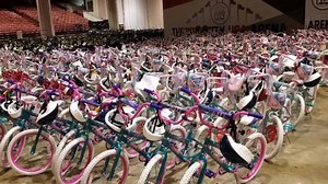 3.3K views · 86 reactions | First day of toy sorting for HFD's toy drive is complete! Today Shell employees assembled the bikes the company donated and sorted toys as well at New Light Christian Center Church. Thanks Shell for being an awesome partner. We hope to help 7,000 families this year! #houstonfiretoydrive | Houston Fire Department | Facebook