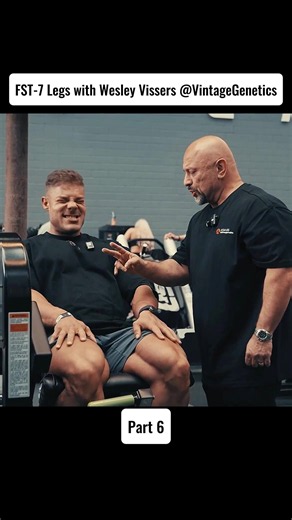 FST-7 Legs with Wesley Vissers @VintageGenetics #builidng #shoulders #chestday #legs #bodybuilding