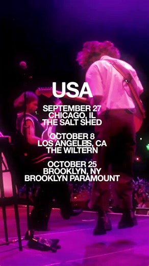 pre-sale tickets for my Chicago, LA & NYC shows in the fall are available now !!