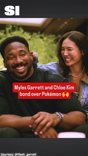 @flash_garrett has always had a love for Pokémon 🙌 #mylesgarrett #pokemon #nfl | Sports Illustrated