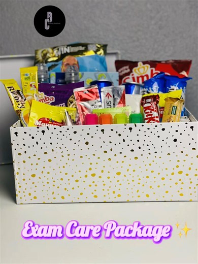 Personalised Exam Care Package & Study Hamper | Order Today