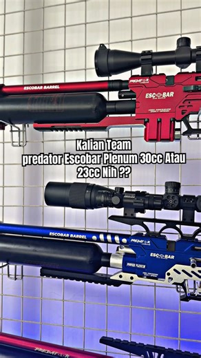 WHICH PREDATOR ESCOBAR AIRRIFLE PCP RIFLE IS YOUR DREAM??🤤